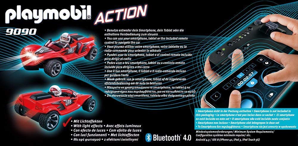 PLAYMOBIL Action 9090 RC-Rocket-Racer mit Bluetooth-Steuerung, Ab 6 Jahren