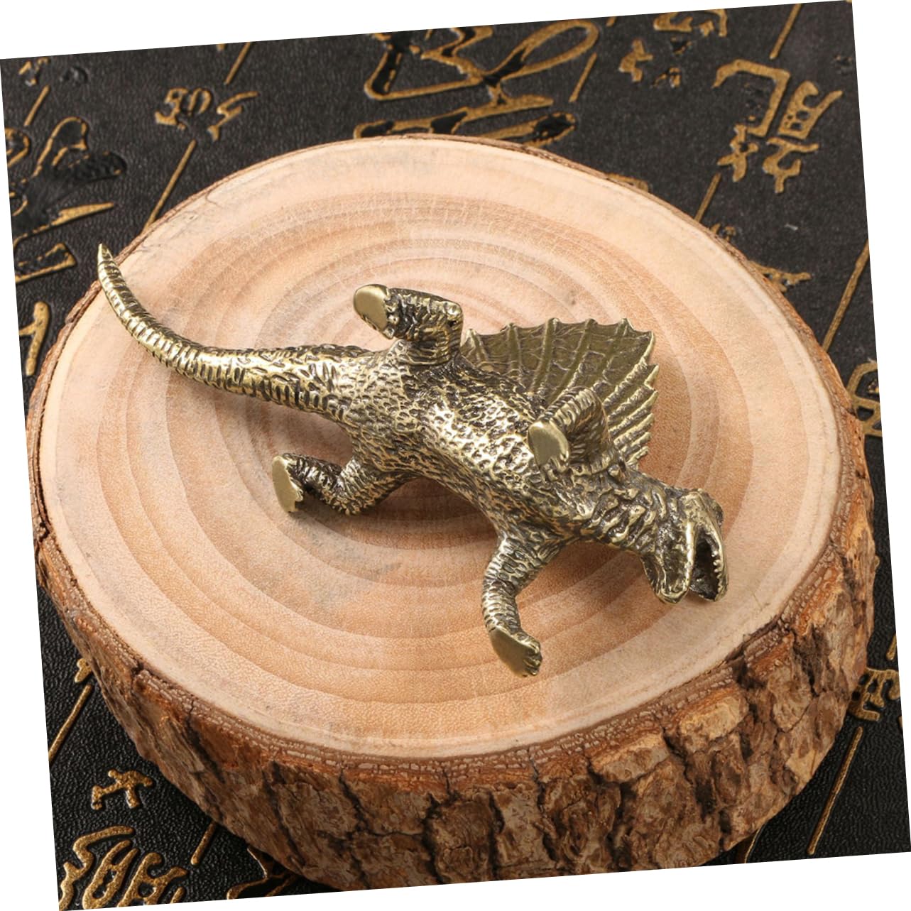 Decoración De Latón Figura De Pequeña para Escritorio Artesanal