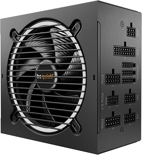 be quiet! Pure Power 12 M 1000 W, ATX 3.1 and PCIe 5.1 Compatible, 80 Plus Gold, Modular Power Supply, 12 V / 2 x 6 Cable Included, 120 mm be quiet! Fan, BN345: Amazon.de: Computer & Accessories
