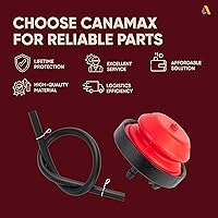 Vista 9 de CANAMAX 570682A 951-10639A - Bombilla de imprimación con línea de combustible, compatible con Craftsman MTD Tecumseh Cub Cadet Troy Bilt Yard