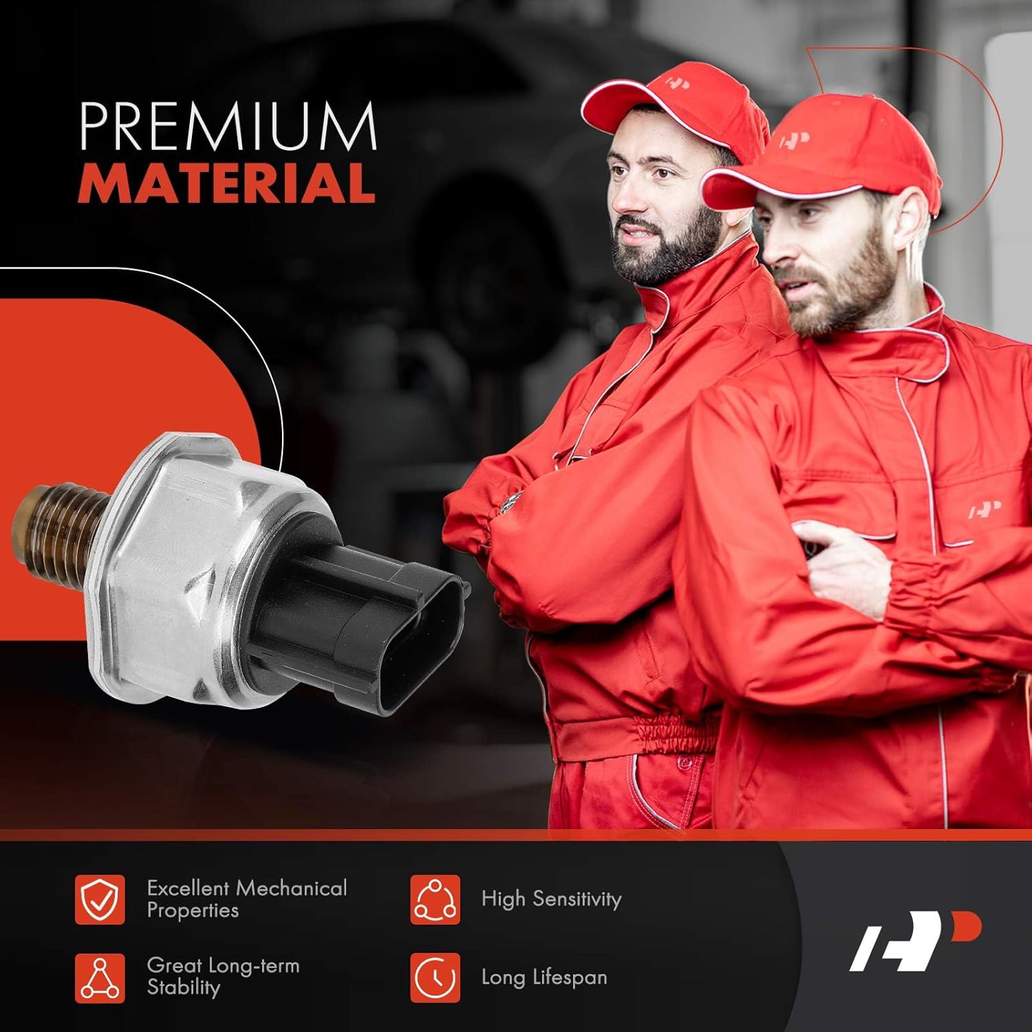 A-Premium Fuel Injection Pressure Sensor [3 Pins] Compatible with Subaru Forester 2014-2018 2.0L, WRX 2015-2019 2.0L