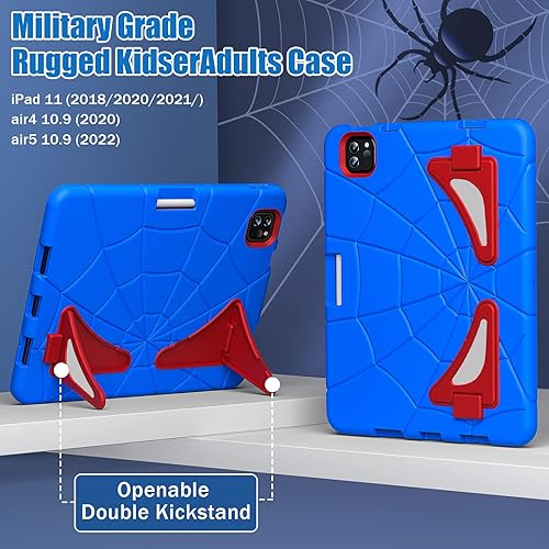 Miniatura 9 de Funda para iPad Air de 54 generación de 10.9 pulgadas (20222020), iPad Pro de 11 pulgadas, resistente a prueba de golpes para niños, iPad Air 45,