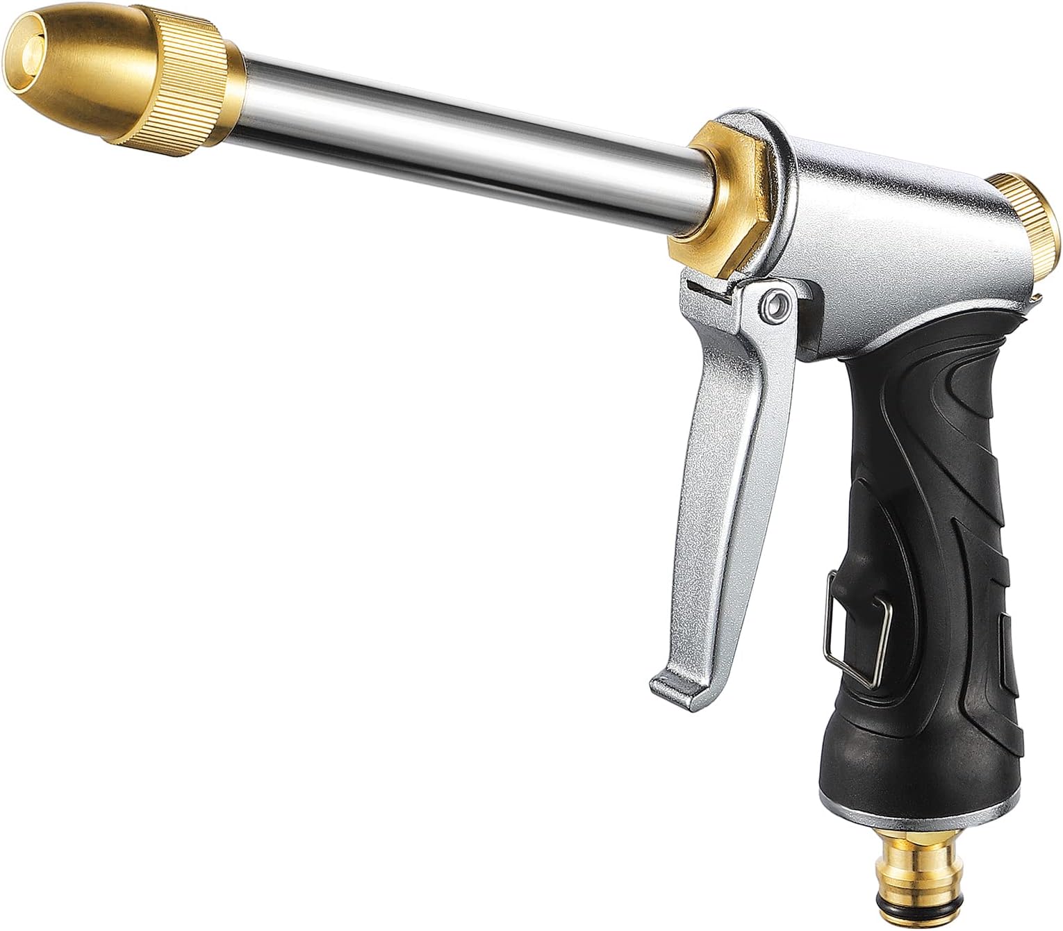 Jet Deluxe - Pistola A Spruzzo Regolabile Per Tubo Da Giardino - Compatibile Con Attacchi Rapidi - Da Getto A Nebbia