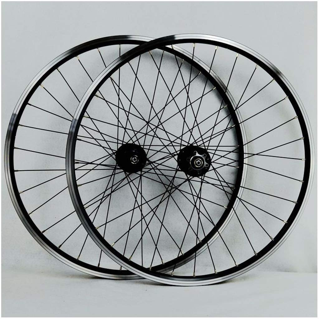 ZXGSXIOU V-Brake Bike Wheelset 26 Inch, Double Wall Aluminum Alloy Mountain cycling Cycling Rim Disc Brake Hybrid/Freewheel 7 8 9 10 Speed