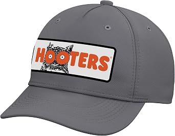 Hooters Hootie the Owl Classic Logo Patch Wings Restaurant Adjustable Printed Baseball Hat