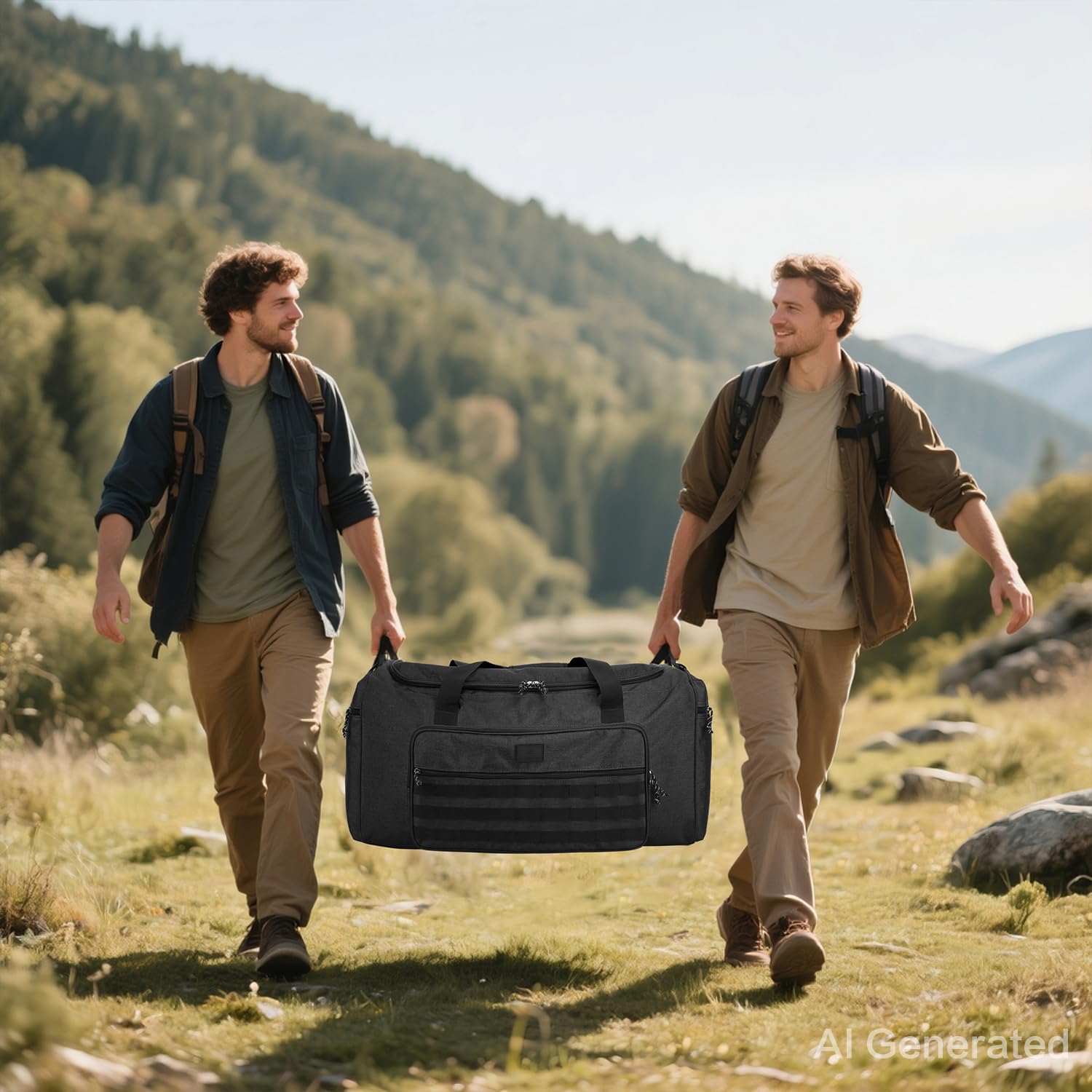 Bolsa de Deporte para Hombre y Mujer Grande 115L Bolsas Viaje Táctica Extra Large Duffle Bag Bolsa Deporte Gimnasio, Boxeo, el Camping y los Militar Viajes, Negro