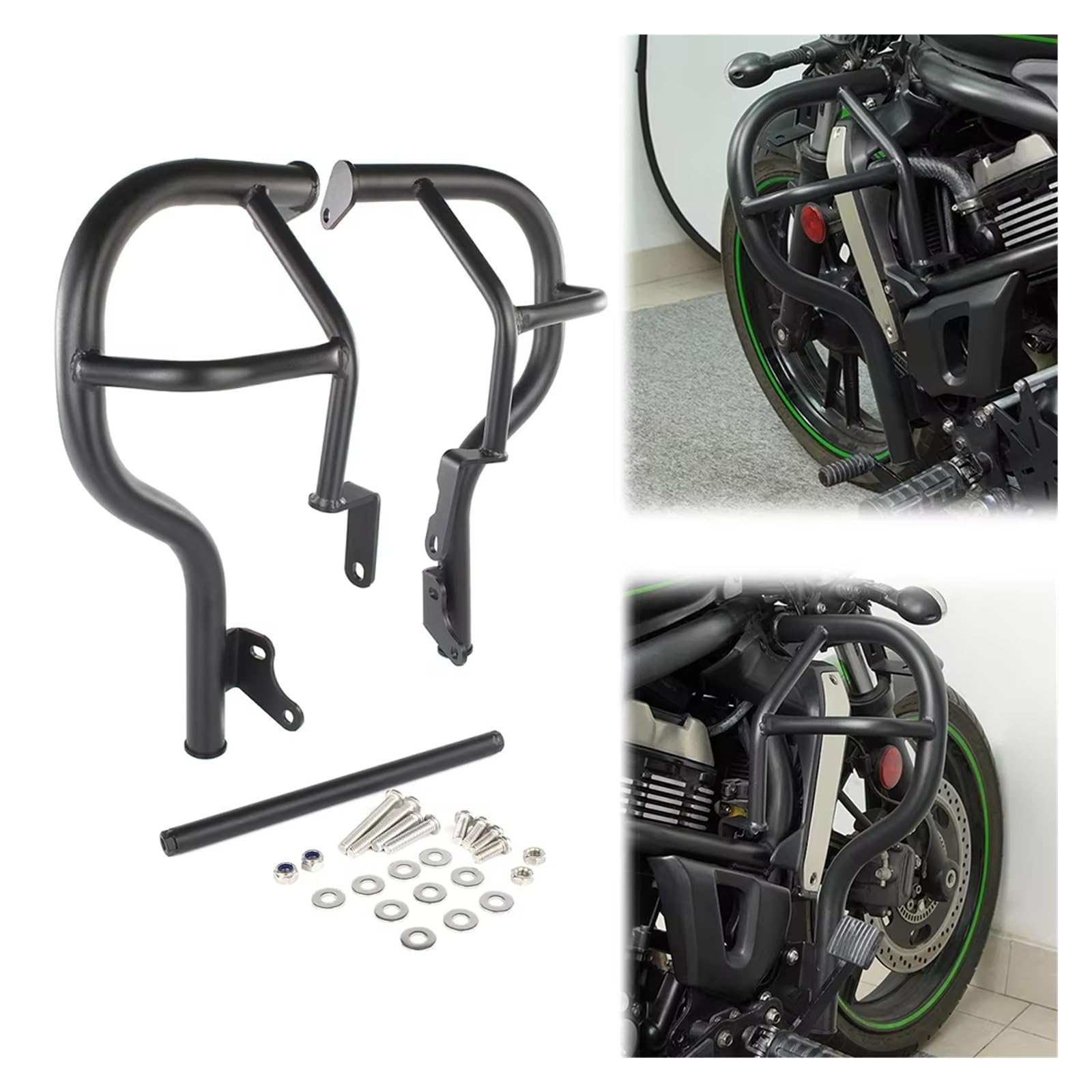 Barra Paraurti Paramotore Per Kawasaki Per Vulcan S 650 VN650 2015 2016 2017 2018-2024 Protezione Motore Moto Highway Crash Bar Telaio Protector Guard