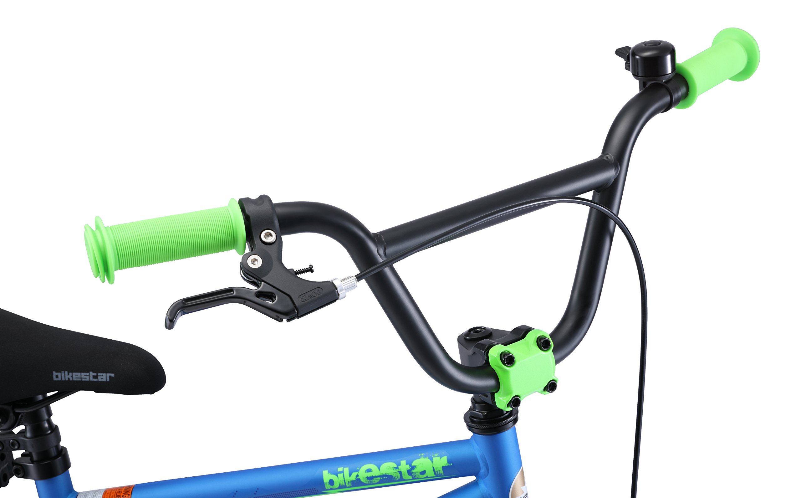 BIKESTAR Bicicletta Bambini 4 Anni da 16 Pollici | Bici per Bambino et Bambina BMX con Freno a retropedale et Freno a Mano |