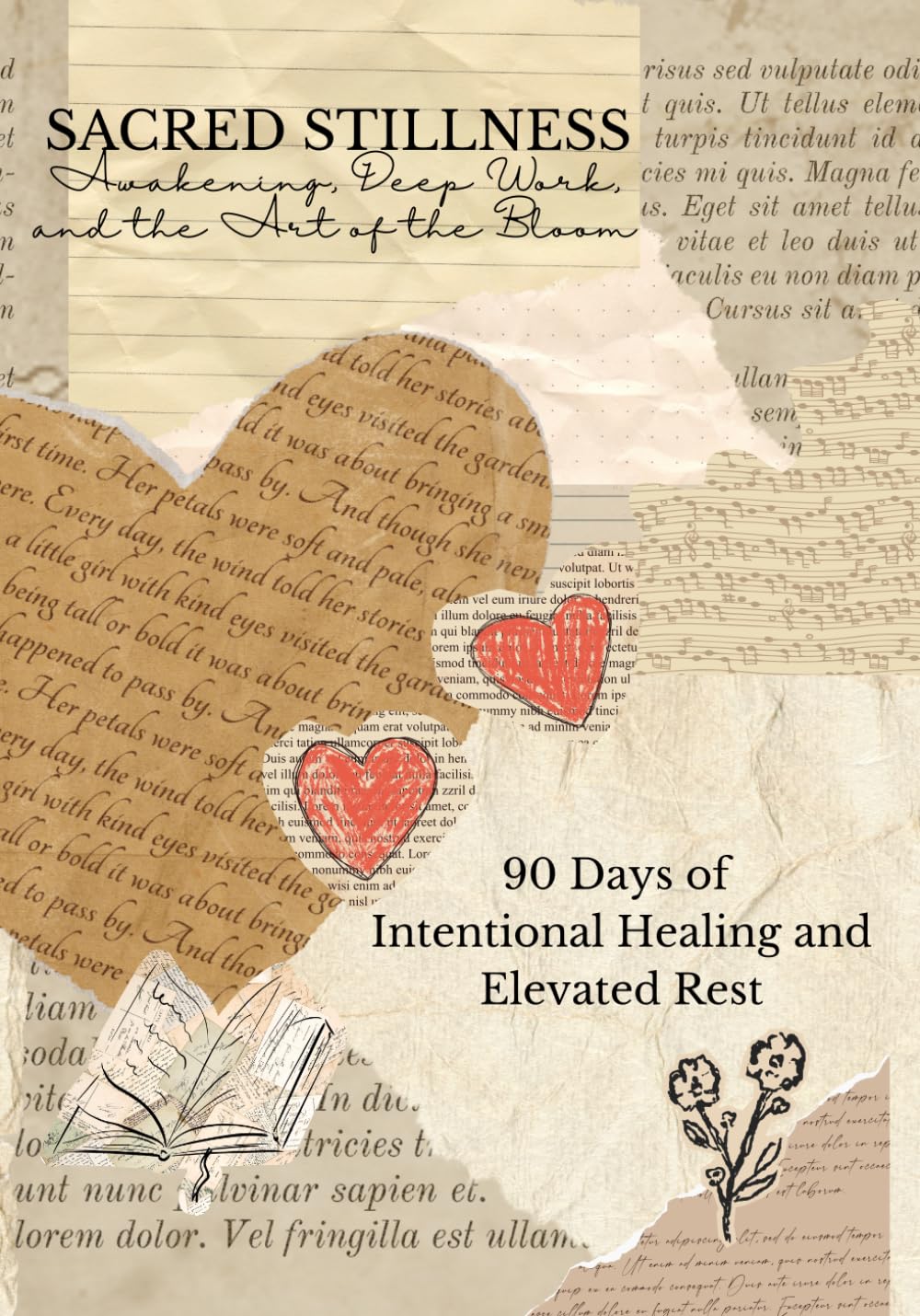 SACRED STILLNESS - 90 Days of Awakening, Deep Work, and Blooming
