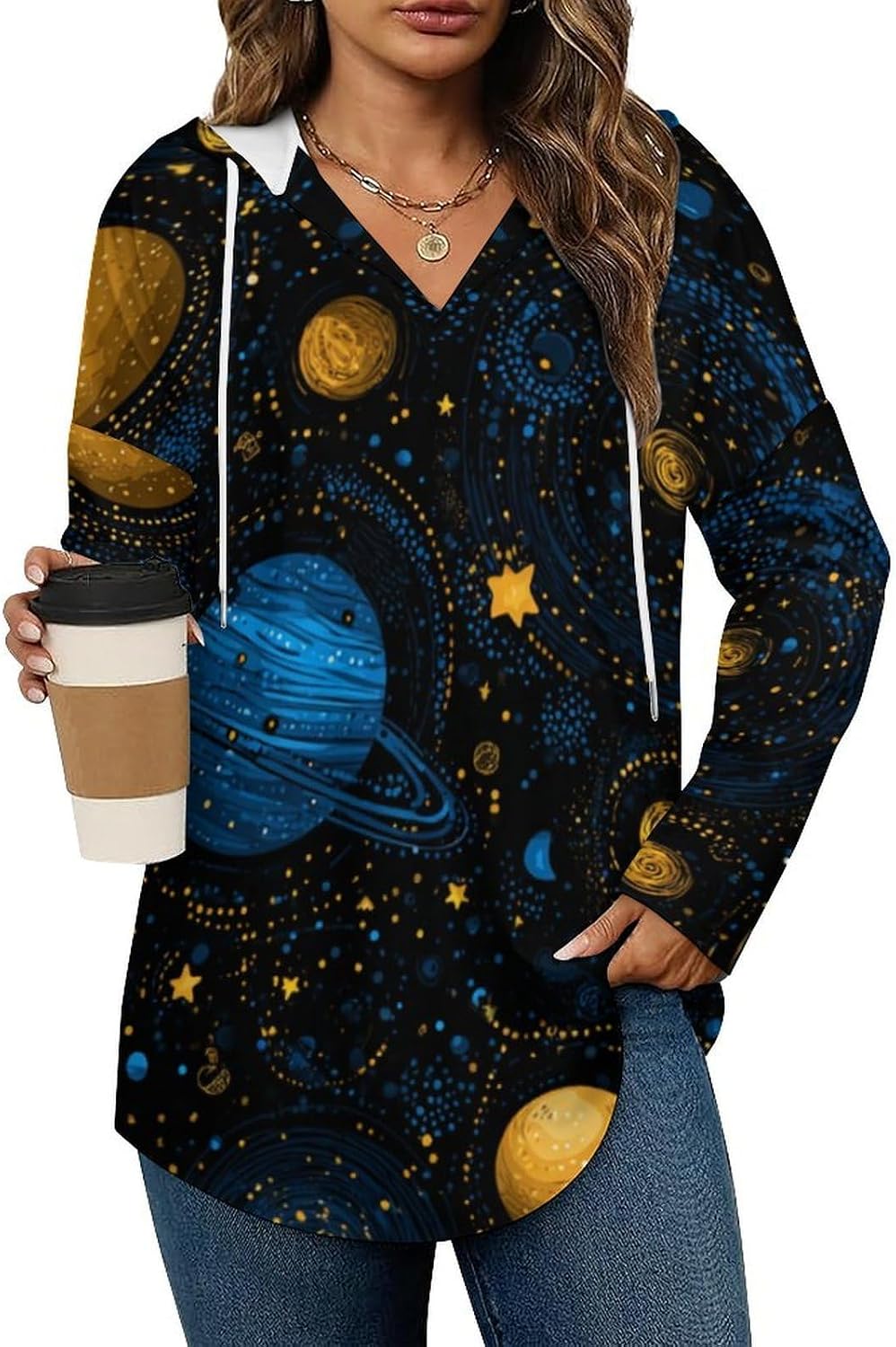 Women Fashion Tops Hoodies for Women Pullover Sweatshirts Casual Long SLeeve Shirts Loose Lightweight Workout