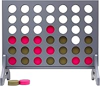 Vista 25 de Tailgating Pros Cuatro Gigante Gris Premium en una Fila con Estuche de Transporte - Juego de Patio Exterior Jumbo de Gran Tamaño - Conecta Múltiples