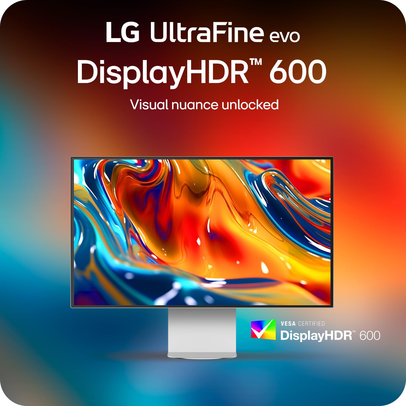 LG Ultrafine 32U990A EVO 32" 6K Nano IPS Negro | Thunderbolt 5, DisplayHDR 600, 2000:1 Contrast, 98% DCI-P3, 99.5% Adobe RGB | Pro Creator Display para Mac y PC