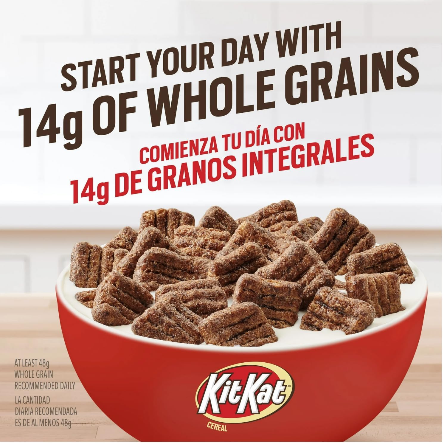 Cereales de desayuno de cacao Nestlé KitKat con chocolate con leche, 12 x 330 g (3,96 kg)