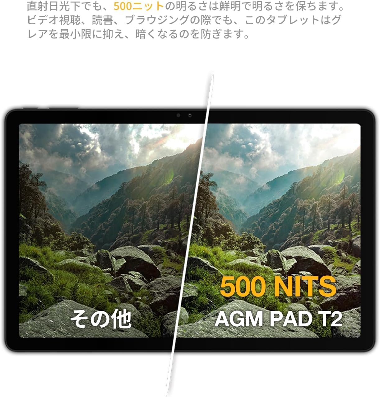 11インチ Androidタブレット AGM PAD T2 Amazon.co.jp: [タブレット11インチAGM PAD T2 Wi-Fiモデル] Android
