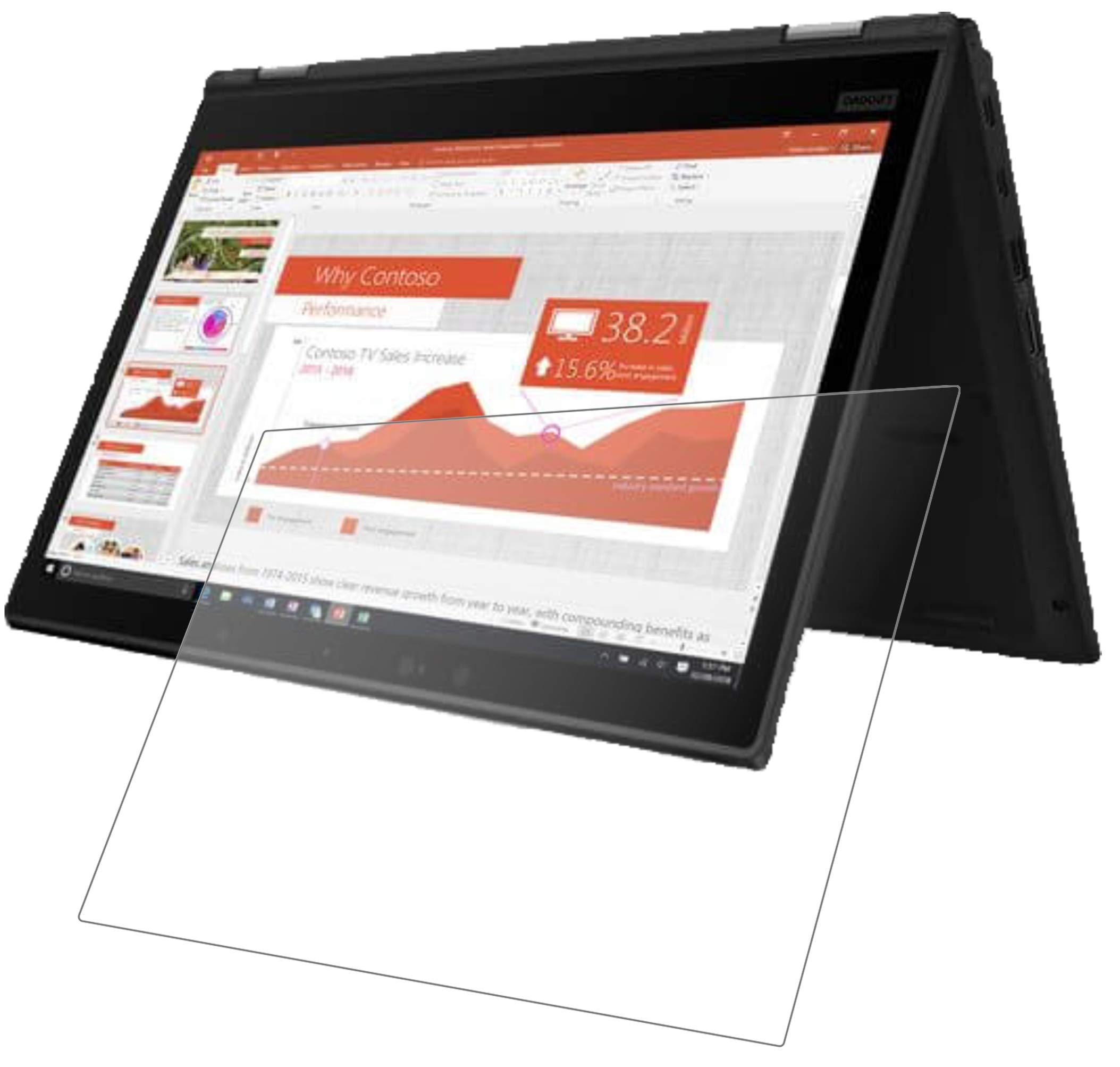 dipos 1x Pellicola Protettiva 9H opaca per Lenovo Yoga X390 13.3 Zoll | Antiriflesso, non si rompe e non si scheggia, non è vero vetro, Anti-Shock, antigraffio, senza bolle, autoadesiva