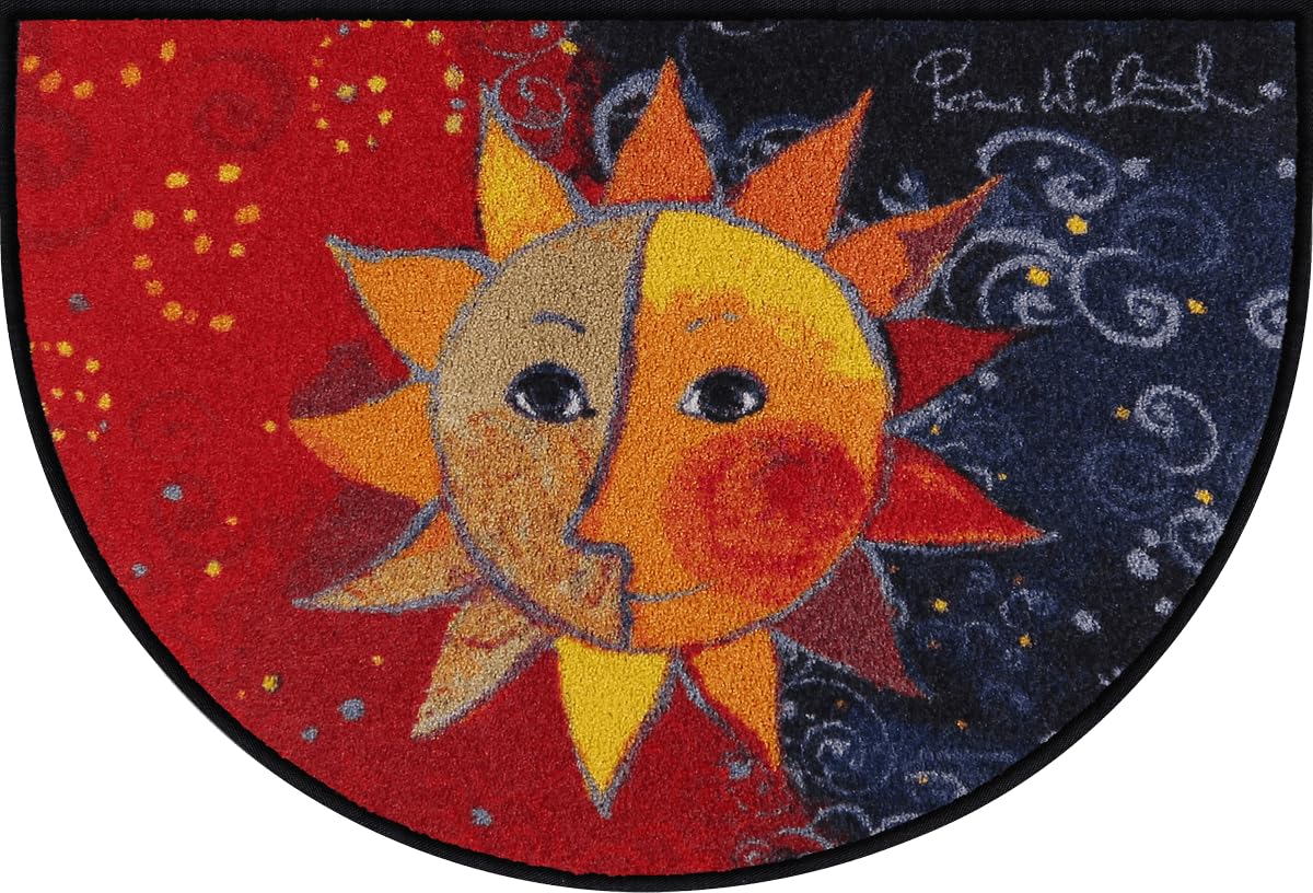 Tapis d'entrée lavable Rosina Wachtmeister chat pour égayer votre maison
