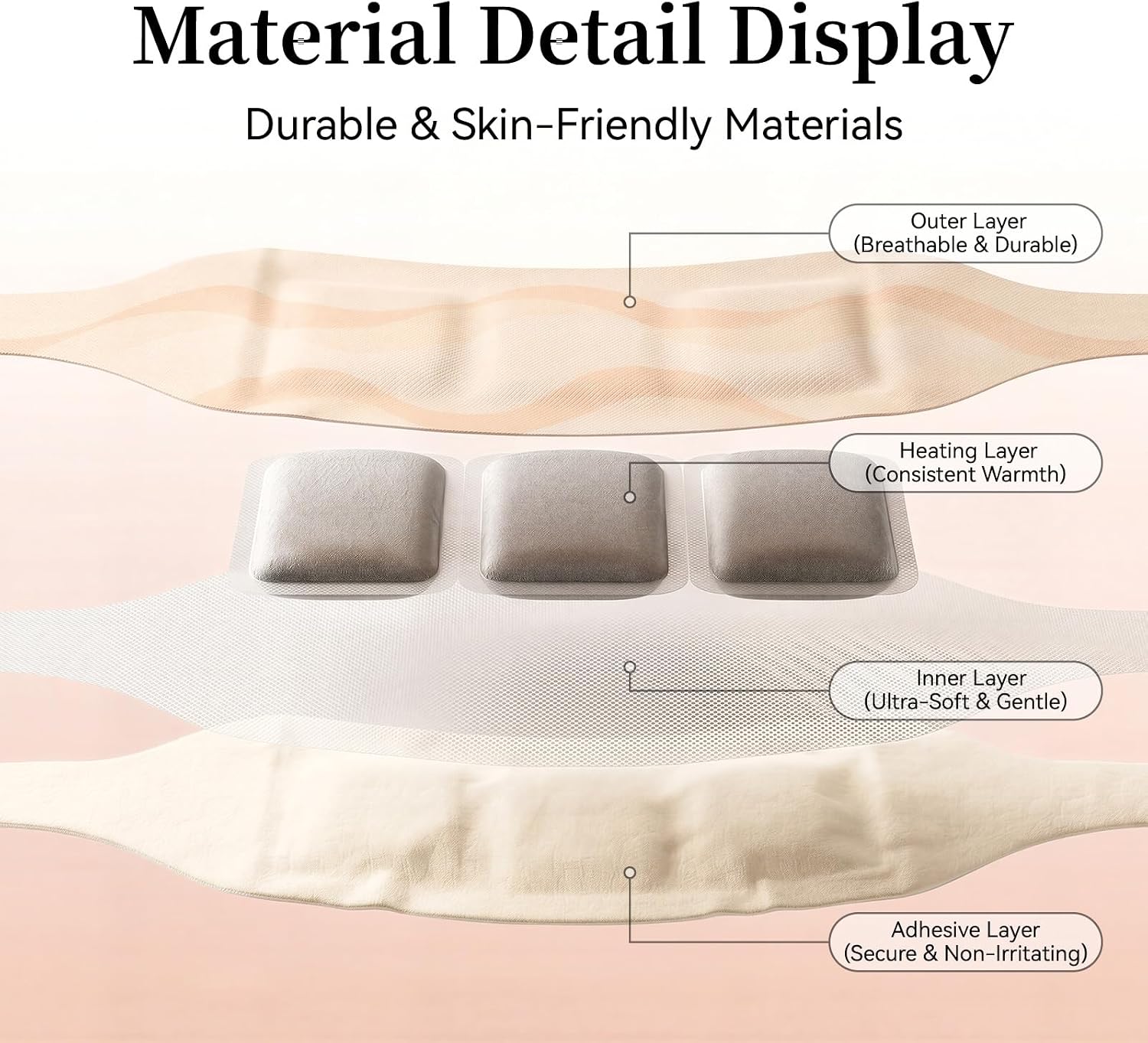 Disposable Self-Heating Steam Neck Pad, Portable Heating Wrap for Neck Comfort & Muscle Relaxation, Unisex for Home, Office & Outdoor Use, 12 Pack
