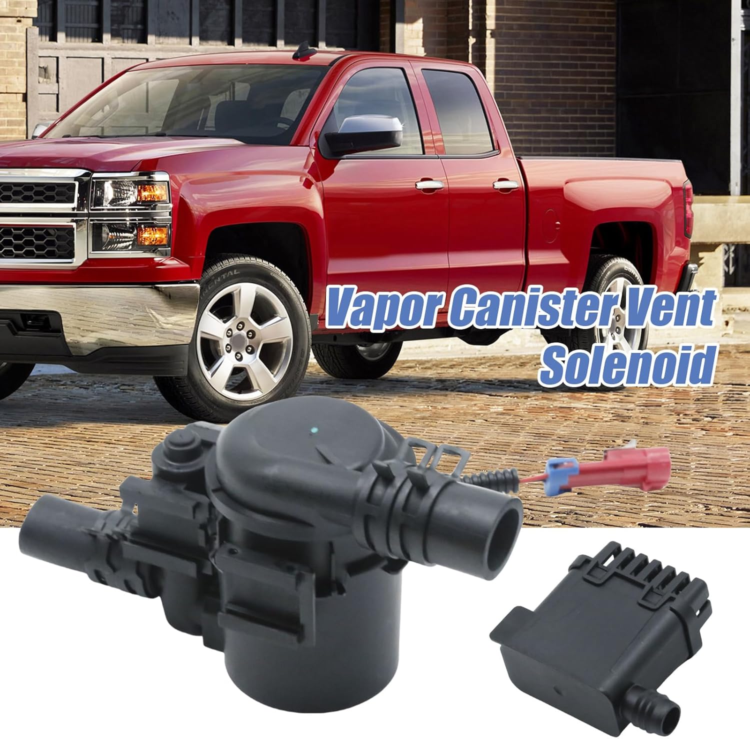 911-099 Vapor Canister Vent Solenoid, Replacement for Chevy Silverado 1500 2500 3500 2007-2019, Replacement for GMC Sierra 1500 2500 3500 2007-2019, Replaces 23103351 ‎CPV149