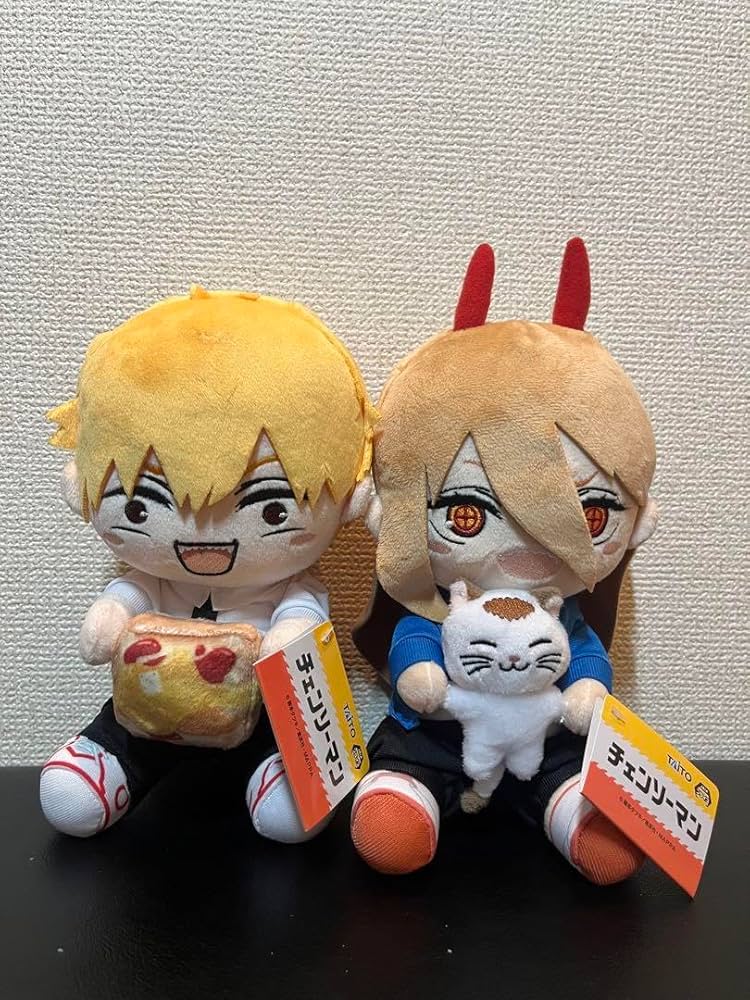 aya　チェンソーマン　パワー　デンジ　着せ替えぬいぐるみ チェンソーマン オリジナル デフォルメ ぬいぐるみ パワー単品の
