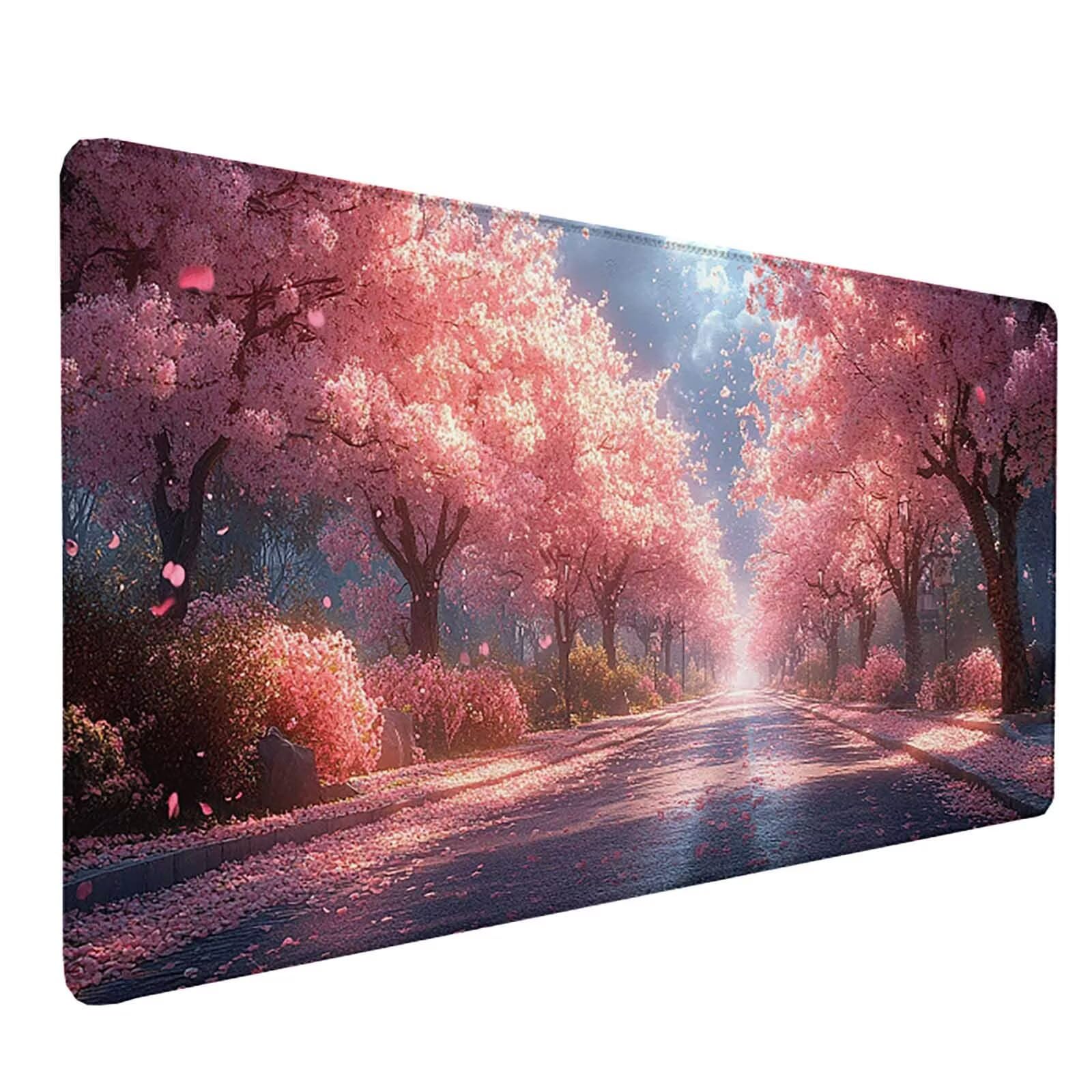 Tapis souris rose imperméable avec base en caoutchouc antidérapant - 8