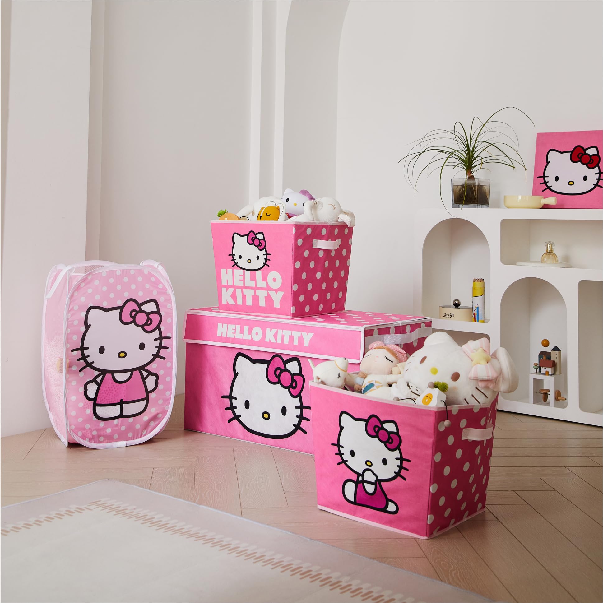 Amazon.co.jp: サンリオ(SANRIO) ハローキティ おもちゃ収納トランク