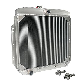 2 Row Aluminum Radiator for Ford F-100 F100 Pickup 1957-1960 W/Ford Engine 3.6L-5.8L