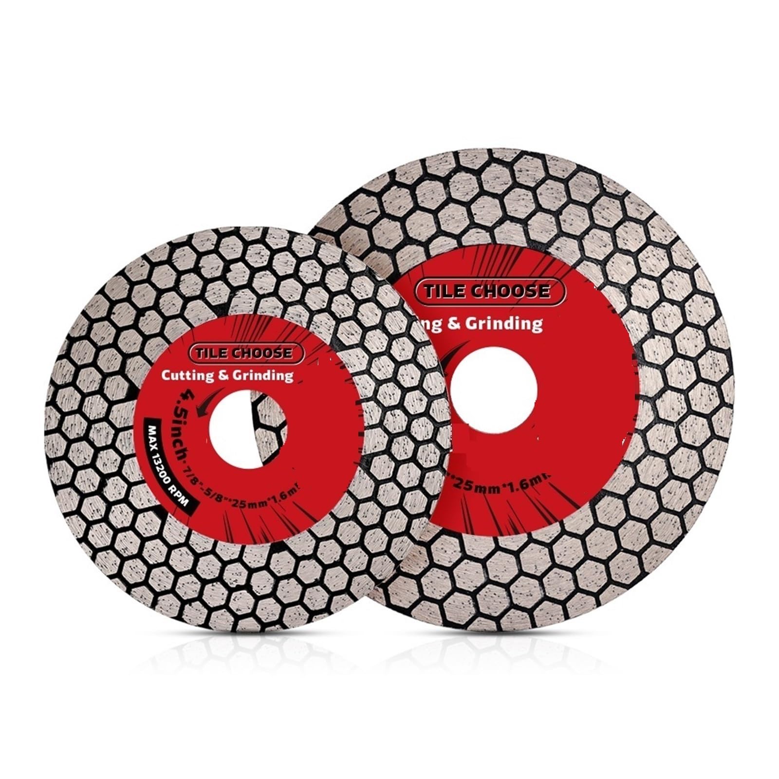 Tarcza diamentowa D115 mm/125 mm do cięcia płytek ceramicznych, porcelany, marmuru, tarcza tnąca kamienia szlifierskiego(125 mm)