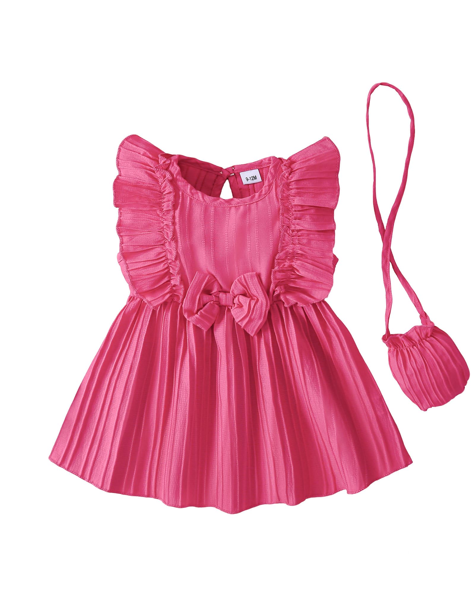 Weebaby Toddler Girl Clothes Baby Summer Outfits Sleeveless Halter Top Ruffle Short Set Cute Kids Clothes Girls