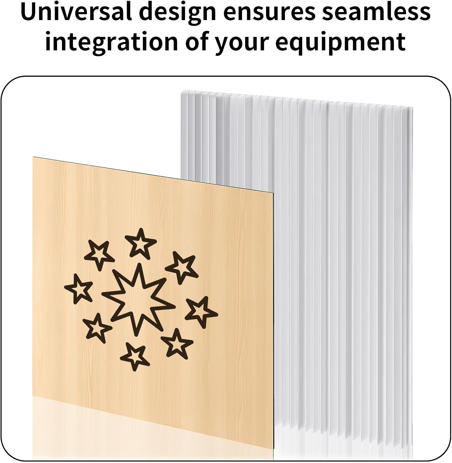 Otoolling Honeycomb Laser Bed 400 x 400 mm Honeycomb Working Table for Laser Engraving Machine Cutter, Free Assembly, Desktop Protection, Fast Heat and Smoke Dissipation - Image 4