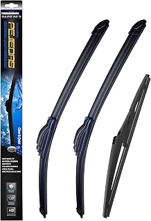 3X OEM Front Rear Wiper Blades for the 14–20 Jeep Grand Cherokee