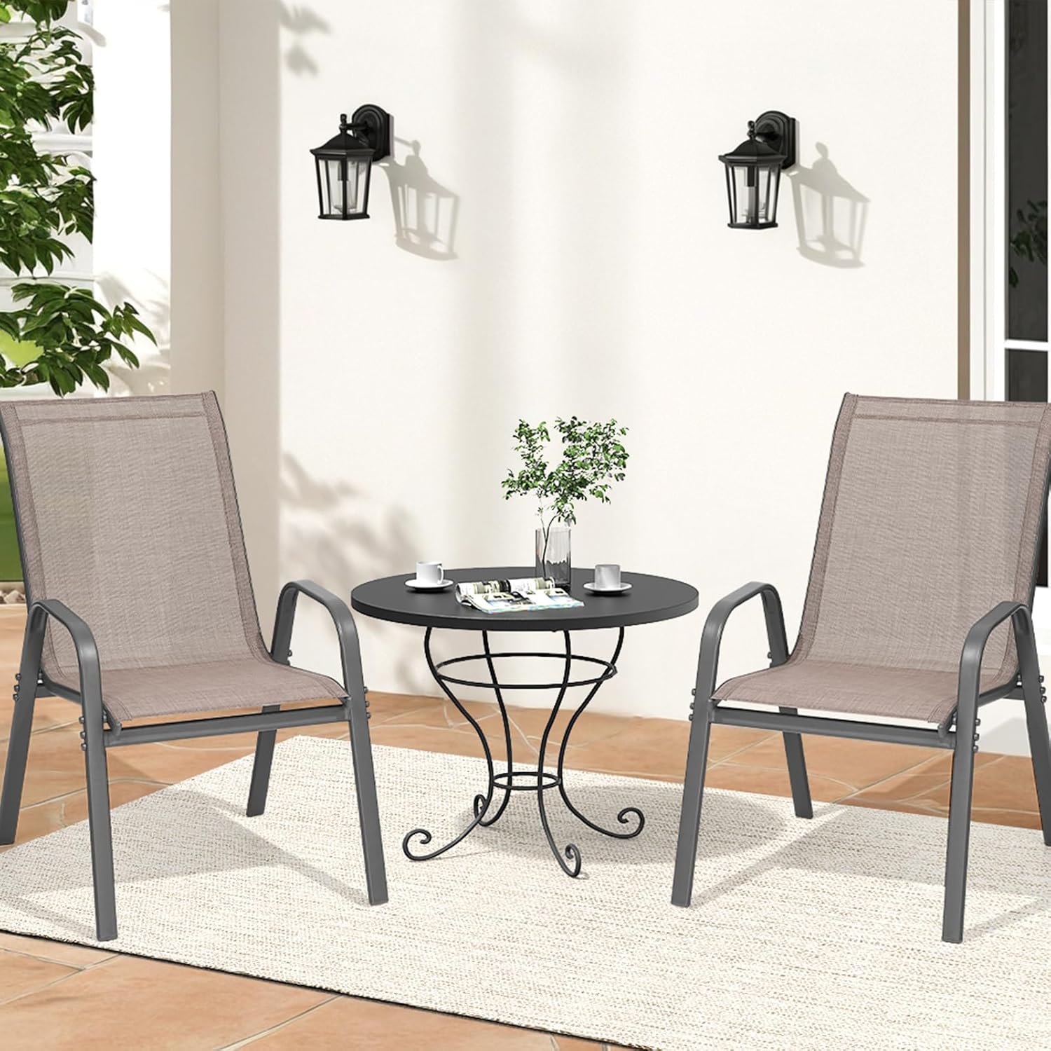 Elevate Your Outdoors: Review of the Versatile Patio Chairs Set of 2