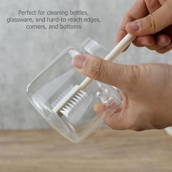 EIKS 10 Pack Juicer Cleaning Brushes, Jar Scrub, Soft & Flexible Bristles
