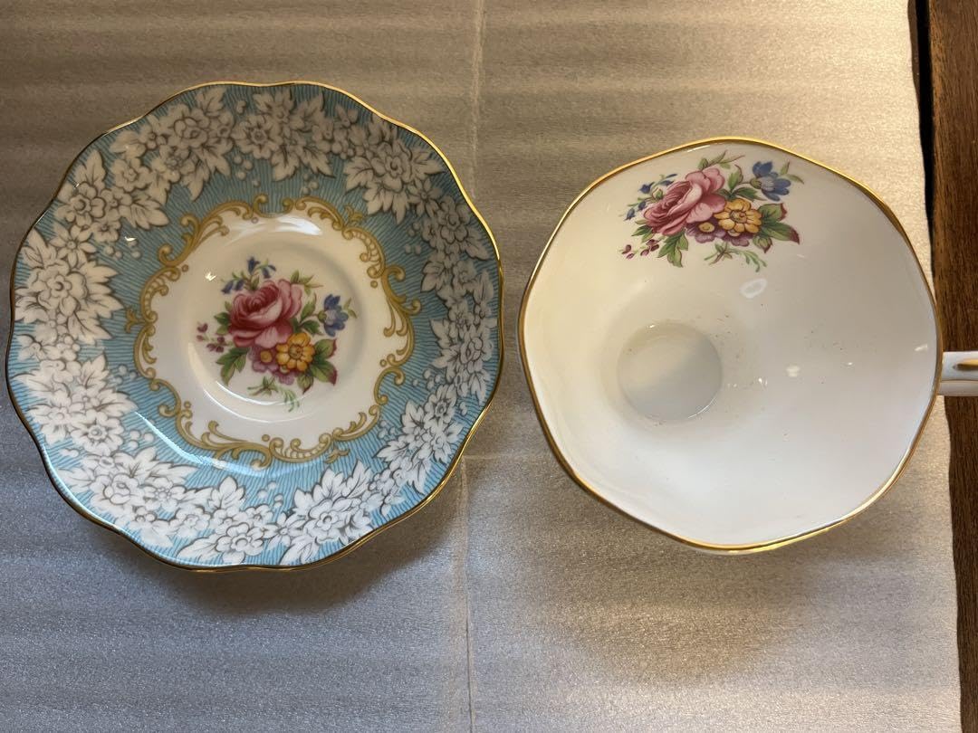 Amazon.co.jp: 6客 ロイヤルアルバート エンチャントメント カップ