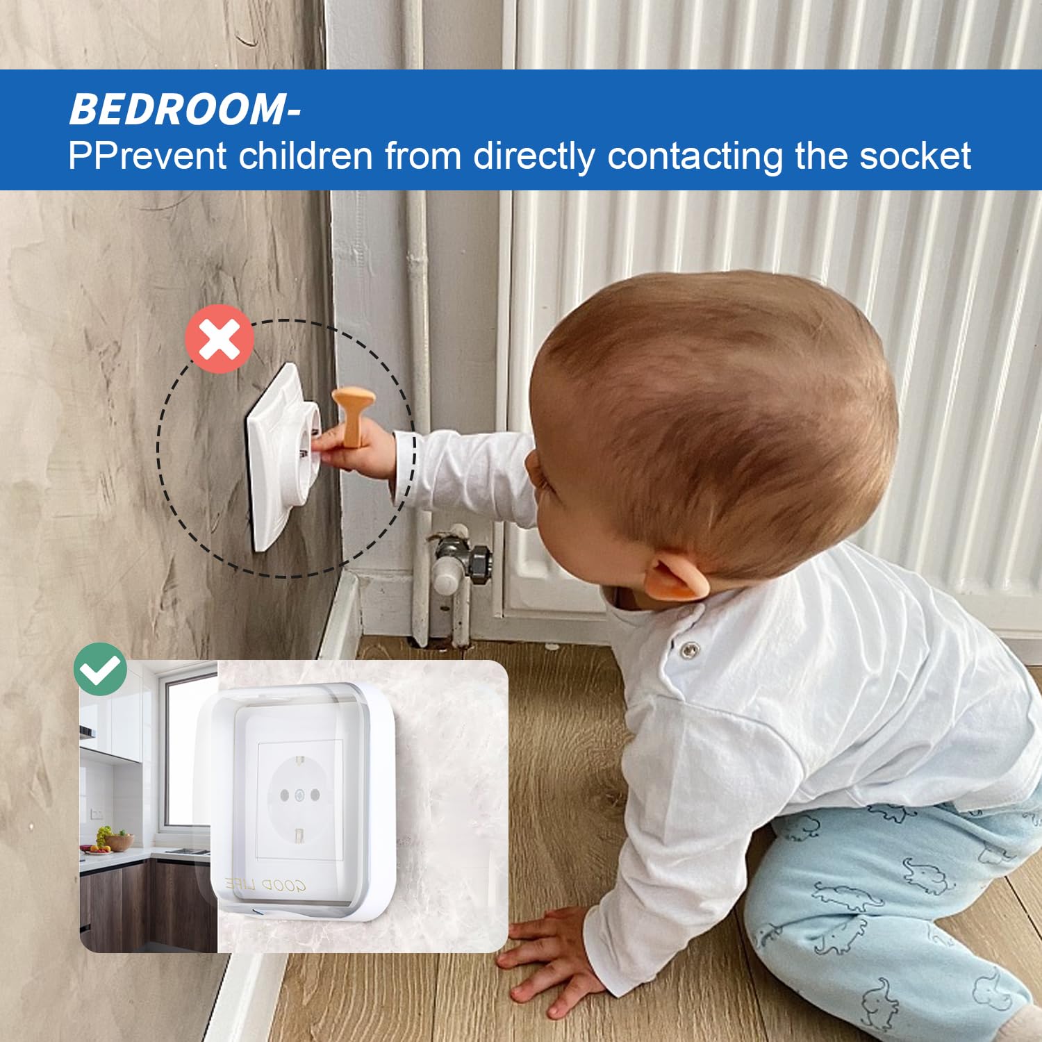Q-LINK Opbouw combinatie wandcontactdoos RA serieschakelaar IP54 zwart SWD kopen