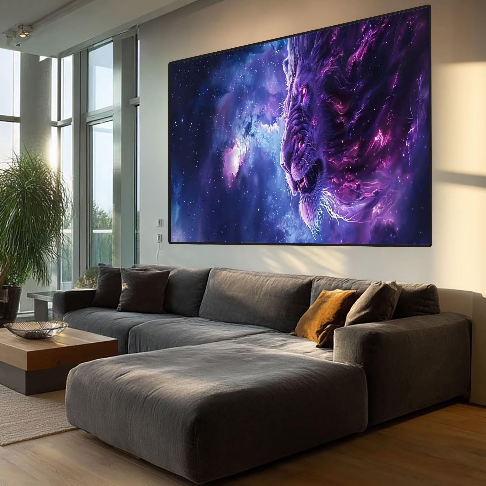 Lion Diamond Art Cloud Diamond Painting Arts and Crafts dla dorosłych, zestawy do malowania diamentami 5D, dorosłych, Crysta, haft krzyżykowy, zestaw do haftowania dla początkujących, dekoracja