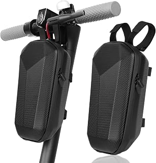 1 Stück 4 L Scooter Tasche, Doppelspur-Reißverschluss, Klettverschlussgurt, Harte Schale Doppelseitiger Beutel, Druckfest und Wasserdicht, Geeignet für Elektroroller, Fahrräder
