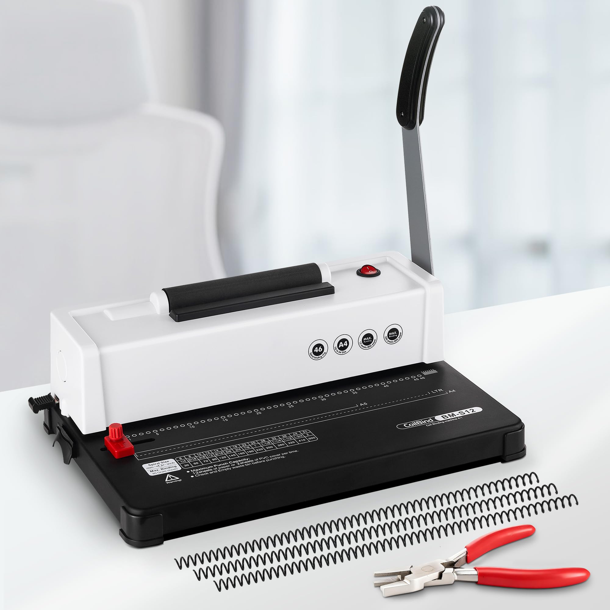 Machine à relier avec insert électrique et pince de coupe - 8