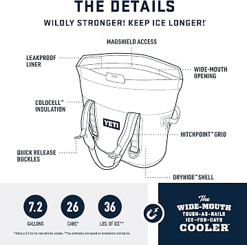 YETI Hopper M Series Portable Soft Coolers with MagShield Access