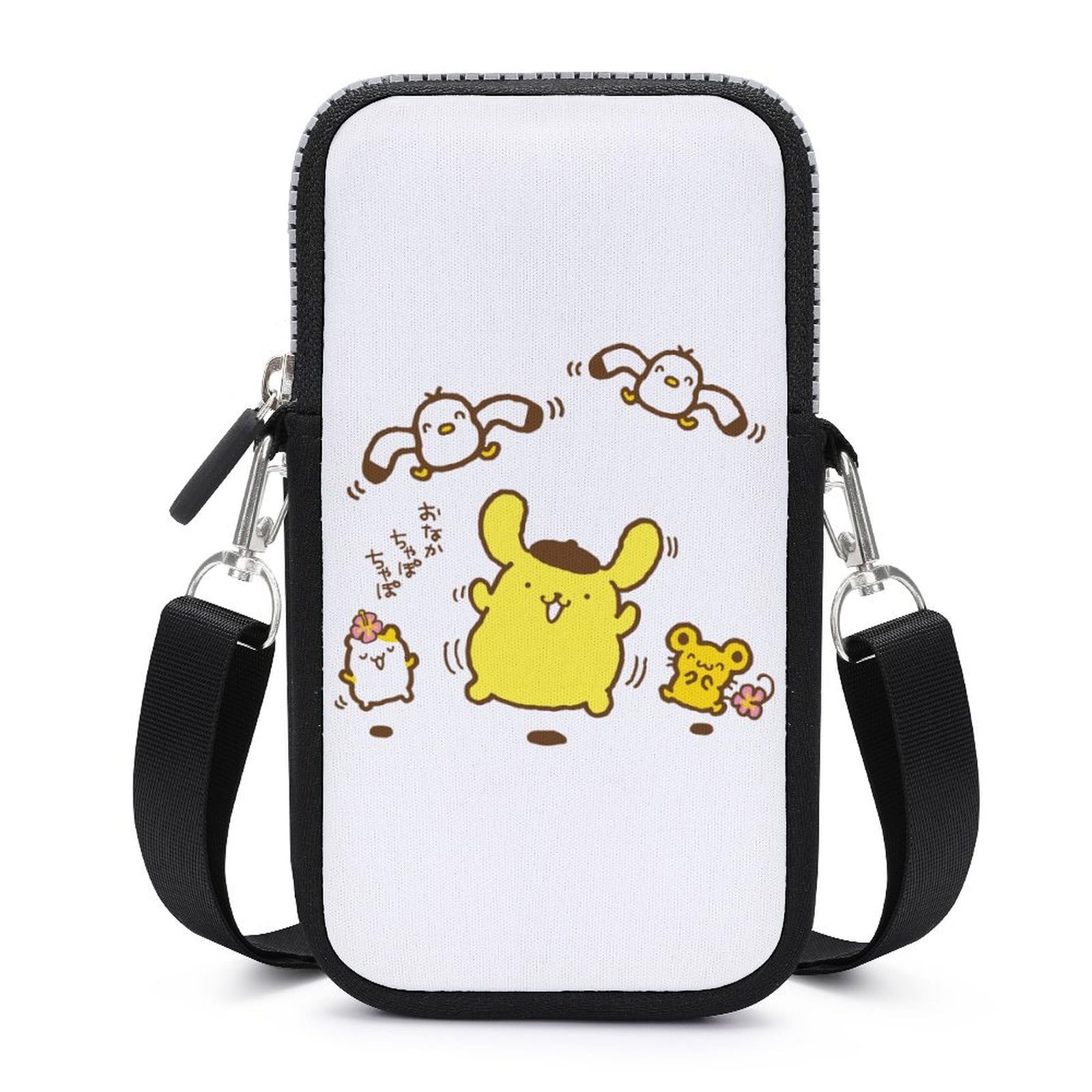 Amazon.co.jp: スマホポーチ ポムポムプリン 携帯入れ スマホ 