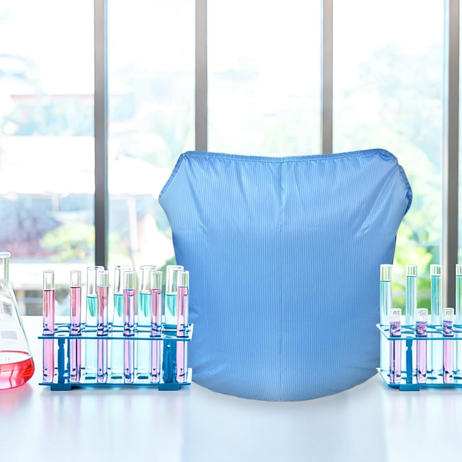 Microscope Dust Cover Compatible with 3.5X-180X, 3.5X-90X, SW-3T24Z - Lab lensmeter Instruments Accessories, ESD Material, 36.6"x28.3"x22.8"