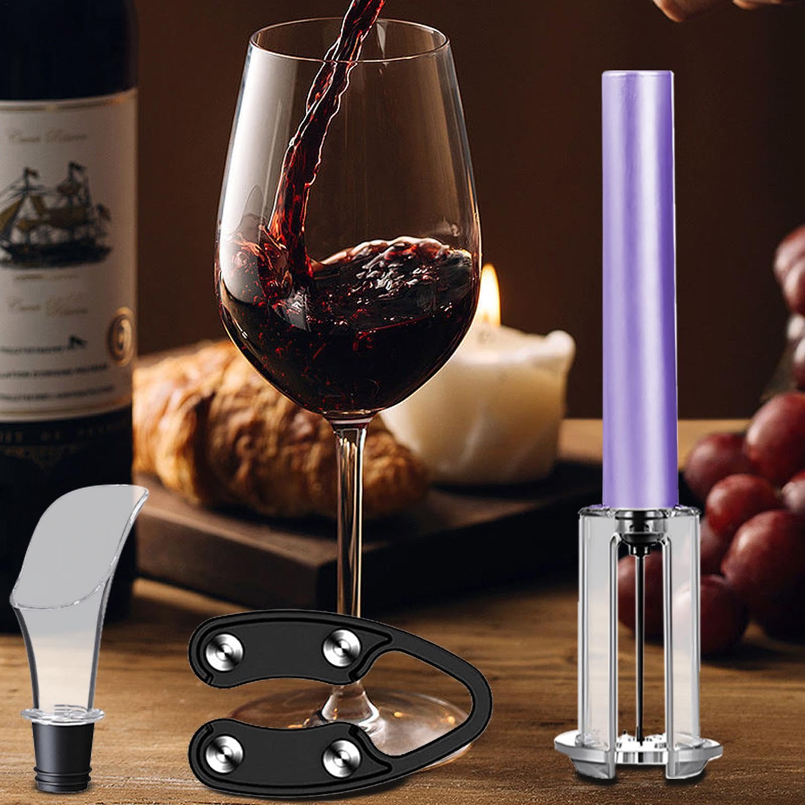 Amazon | S-DEAL ワイン栓抜きセット、ワインコルク栓抜きキット