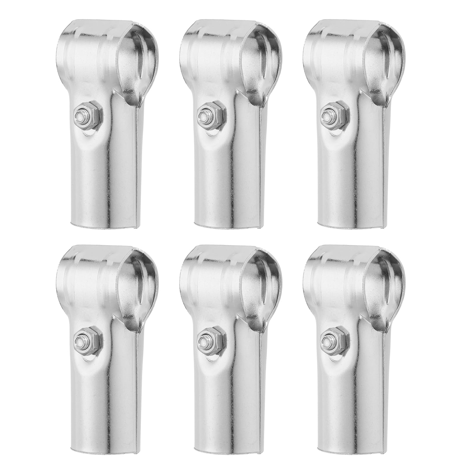 Raccord en T acier inoxydable 2,5 cm lot de 6 connecteurs de tube argent à serrer
