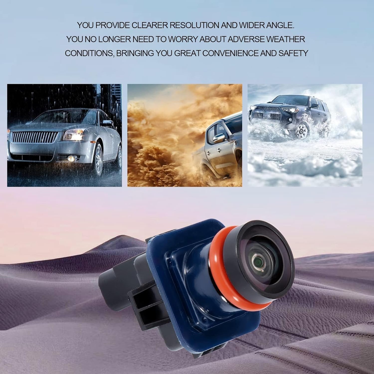 Rear View Backup Camera Compatible with Taurus 2013 2014 2015 2016 2017-2019 Parking Assist Camera 170°Ultra Wide Angle HD Night Vision Waterproof EG1Z-19G490-A, DG1Z19G490A