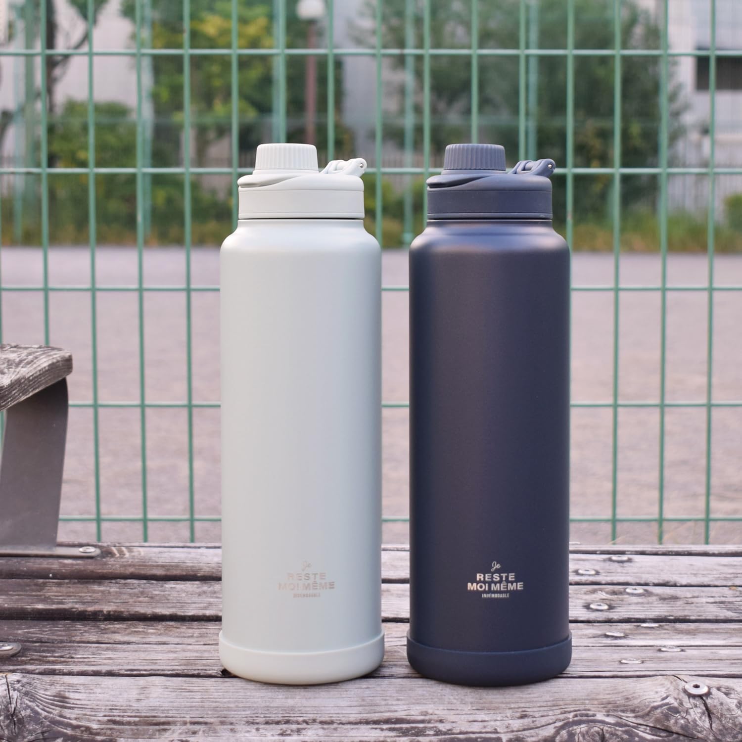 Sabu Unimor 418228 Stainless Steel Direct Drinking Bottle 1500 Navy Blue Capacity: 59.1 fl oz (1,500 ml)