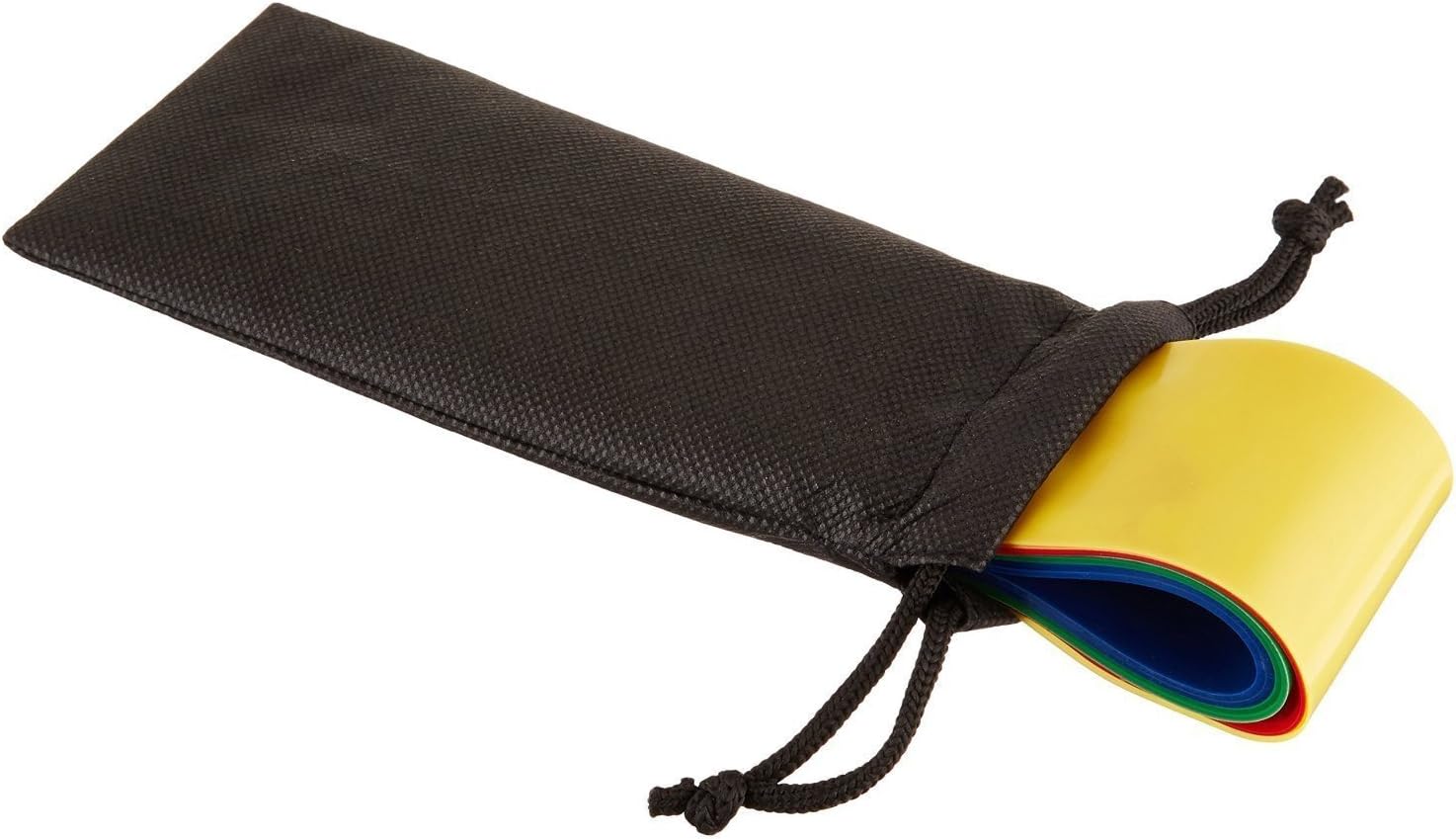 Amazon Basics 4-Piece Exercise and Resistance Loop Bands with Bag