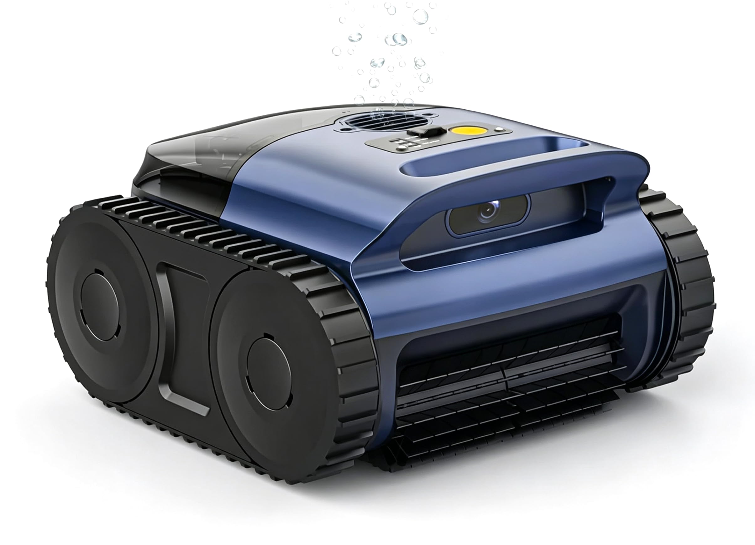Photo 1 of Pool Vacuum for Inground Pool & Above Ground Pool, Cordless Pool Cleaner with Smart Navigation, Self-Parking, LED Indicator, Wall&Waterline Cleaning Pool Robot up to 2150 Sq.ft