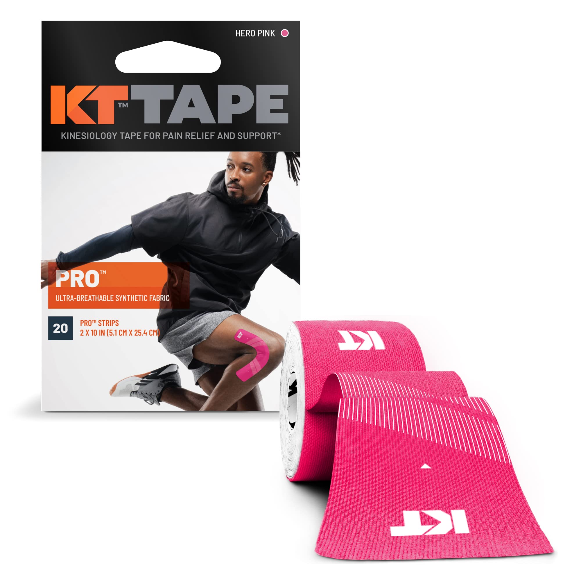 KT Tape 20-pasmowa taśma do kinezjologii syntetycznej Pro