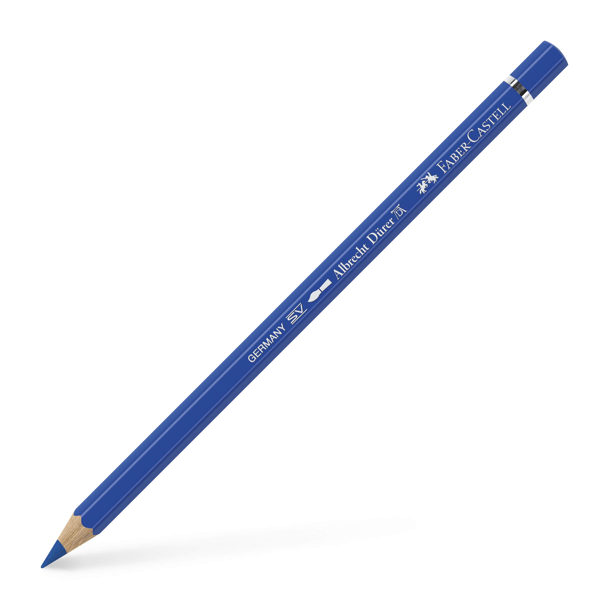 Faber-Castell Art & Graphic Albrecht Dürer Watercolour Pencil, 144, Cobalt Blue Greenish, for Craft, Drawing, Sketching, Home, School, University, Colouring