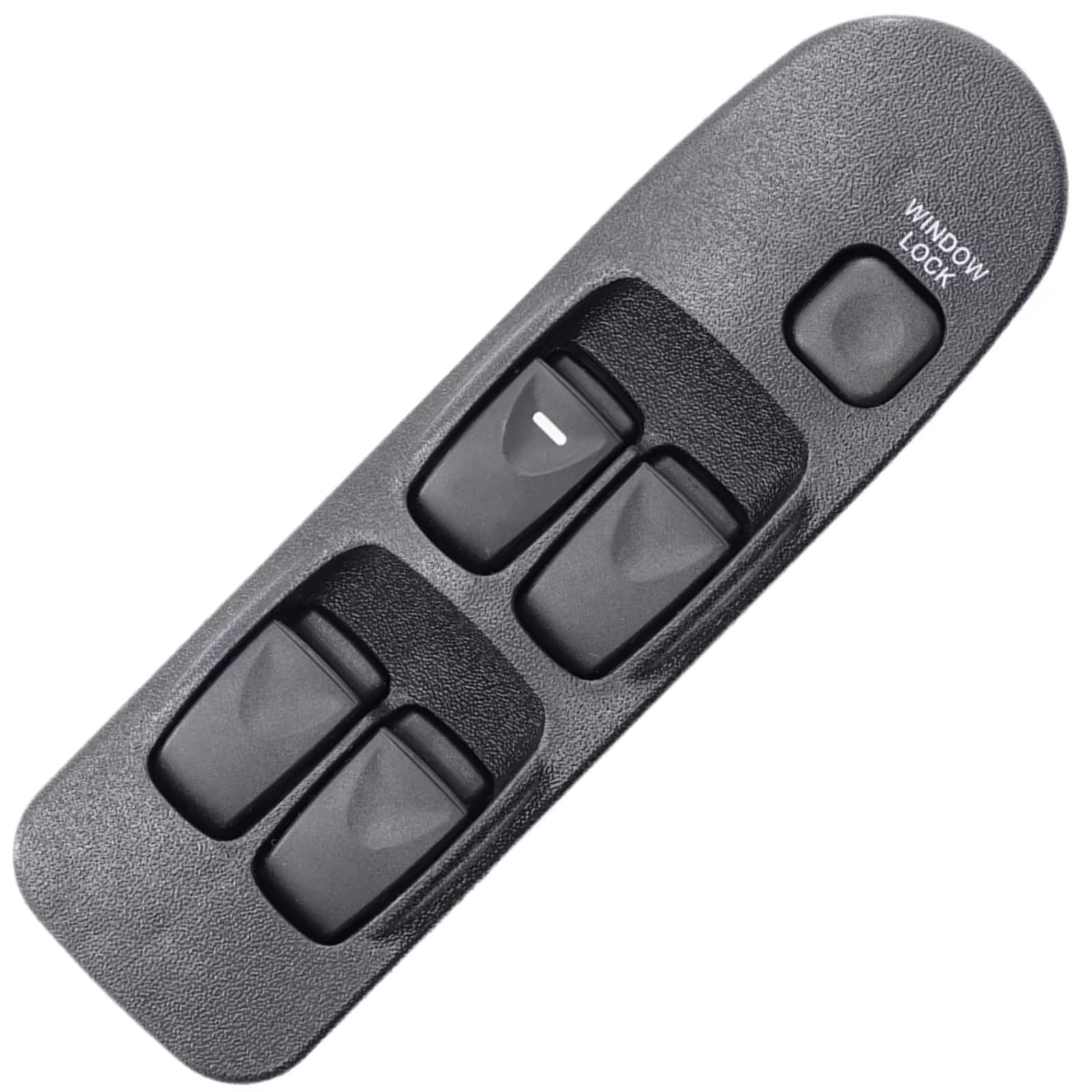 Twowinds - Interrupteur Lève-Vitre Compatible avec Mitsubishi Carisma (1995-2006) Space Star (1998-2005) - Porte Avant Gauche (côté conducteur) - MR740599 - Bouton Lève-vitre Noir ON-OFF