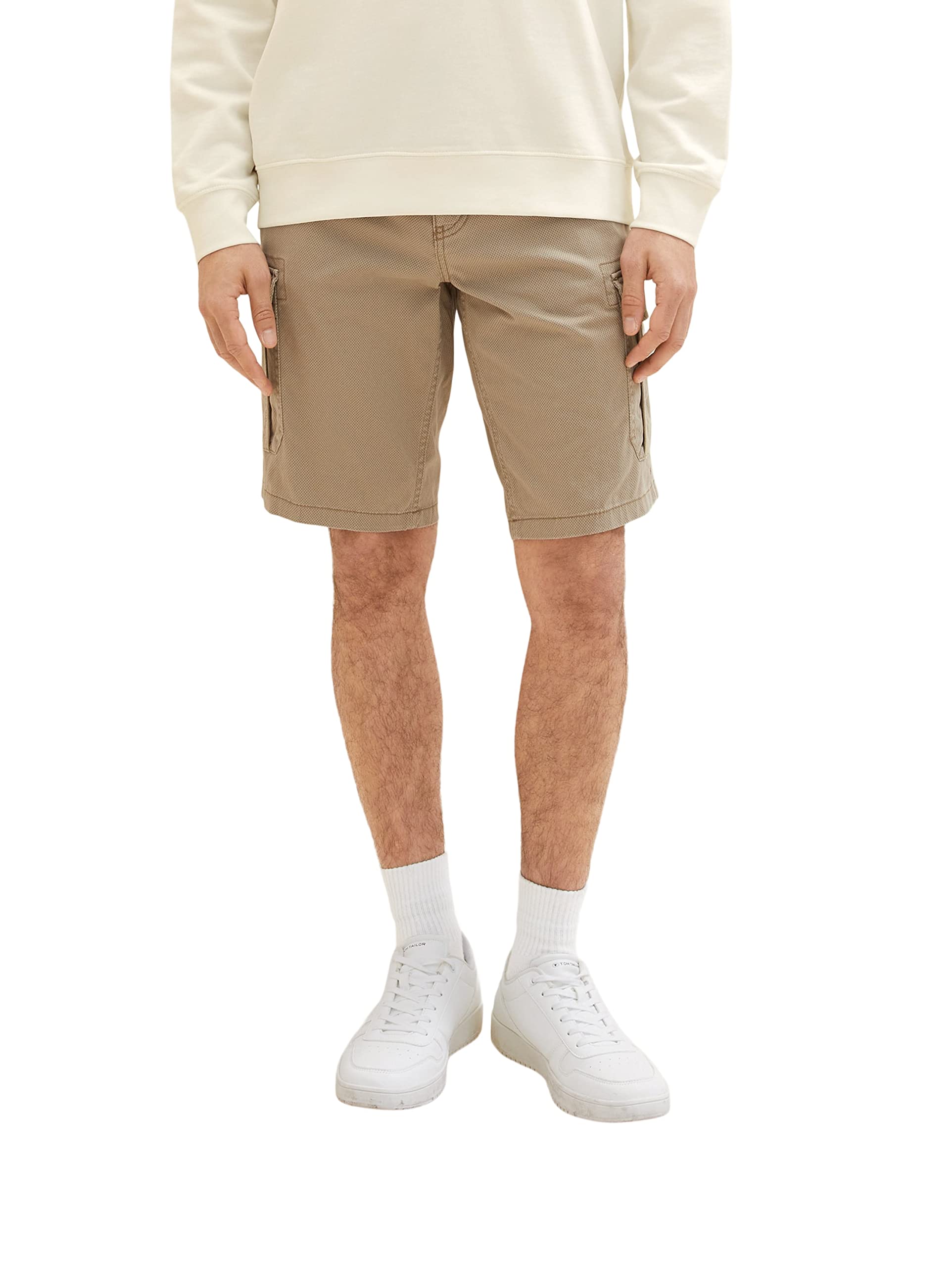 TOM TAILOR Herren Cargo Bermuda Shorts